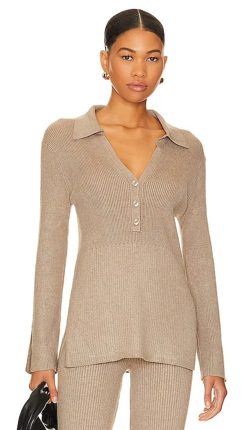 525 Gemma Top in Beige