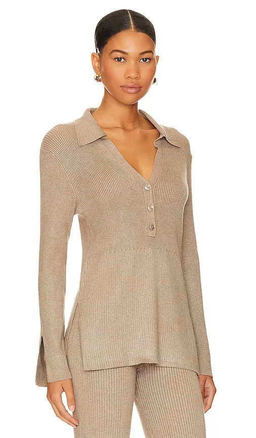525 Gemma Top in Beige