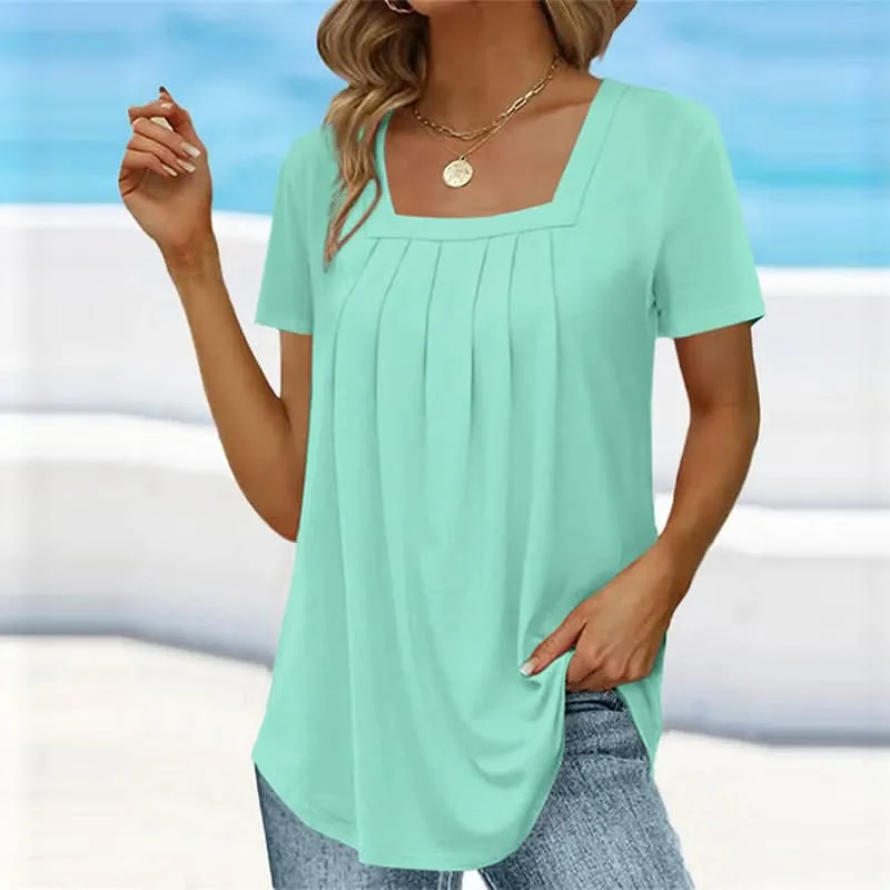 AURORA - PLEATED SHIRT