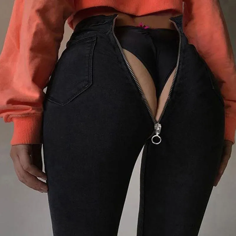 Back Zip Gothic Pants