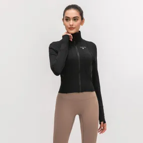 Black Cover All Bases Zip Jacket