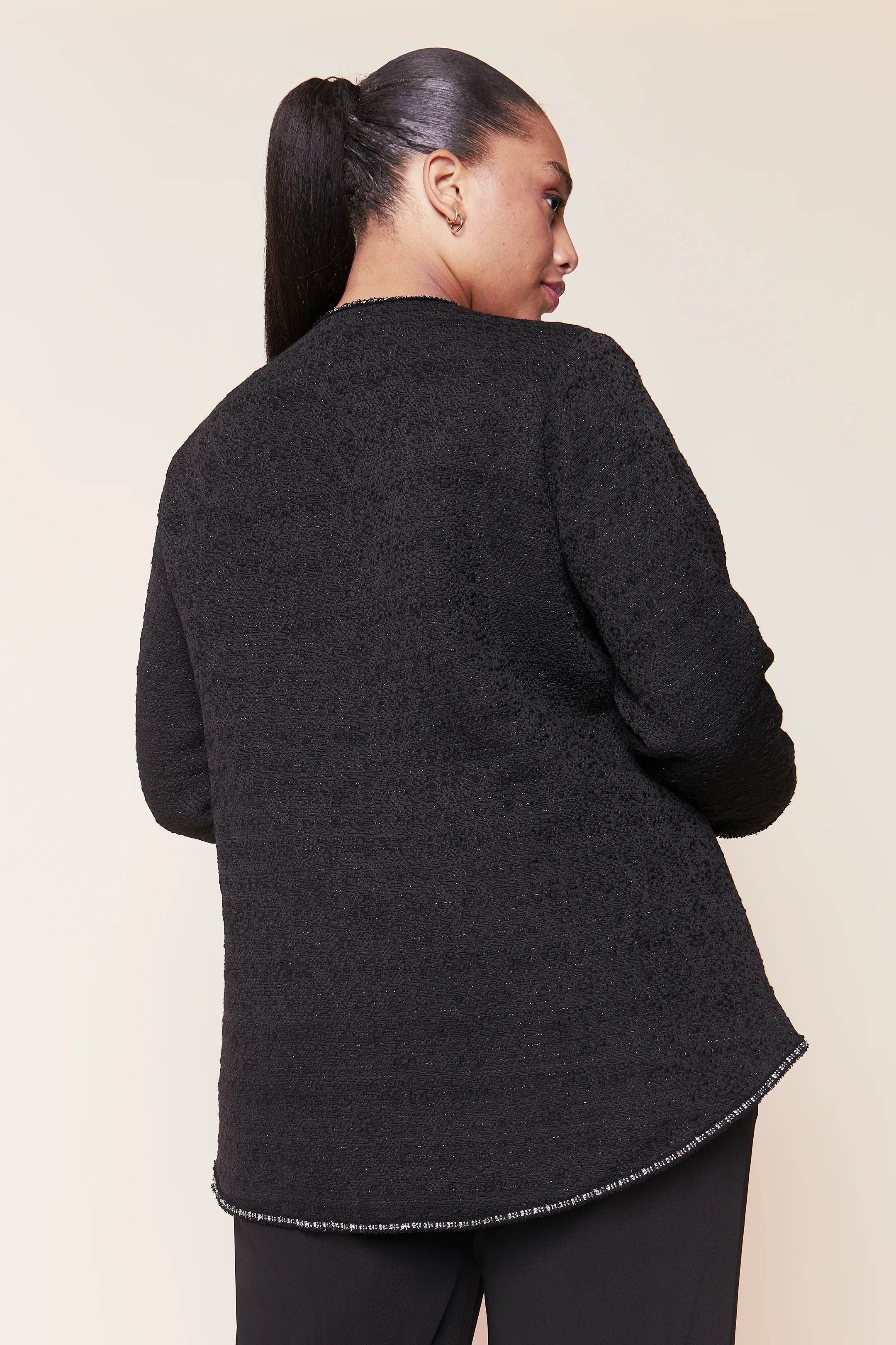 Black Tweed Jacket