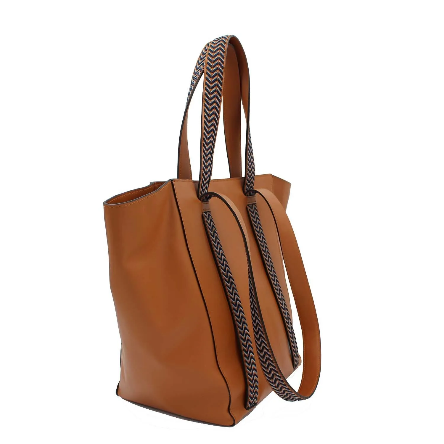 Boho Camel| Oversized Structured Tote