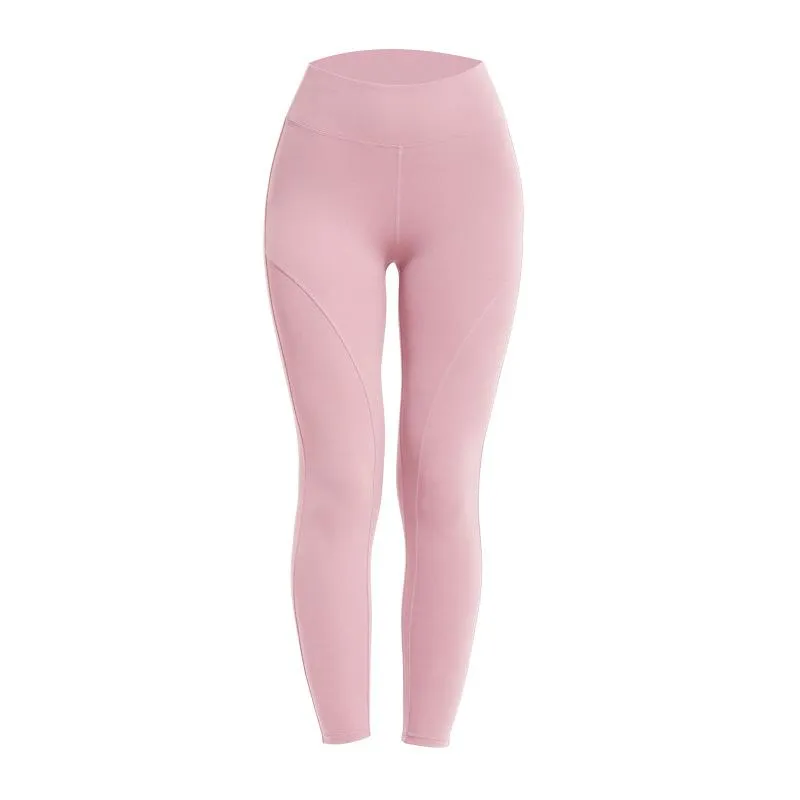 Fitness pants women's tight-fitting high-waisted abdomen running sports stretch breathable sexy yoga pants