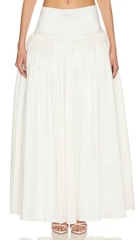 For Love & Lemons Nelly Skirt in White