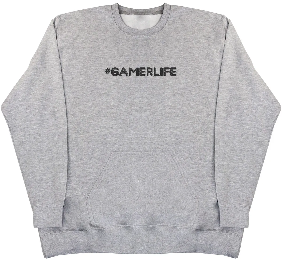 #GamerLife - Huge Oversized Hoodless Hoodie