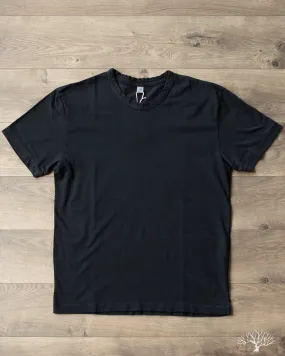Jersey Crew Neck Tee - Indigo Black
