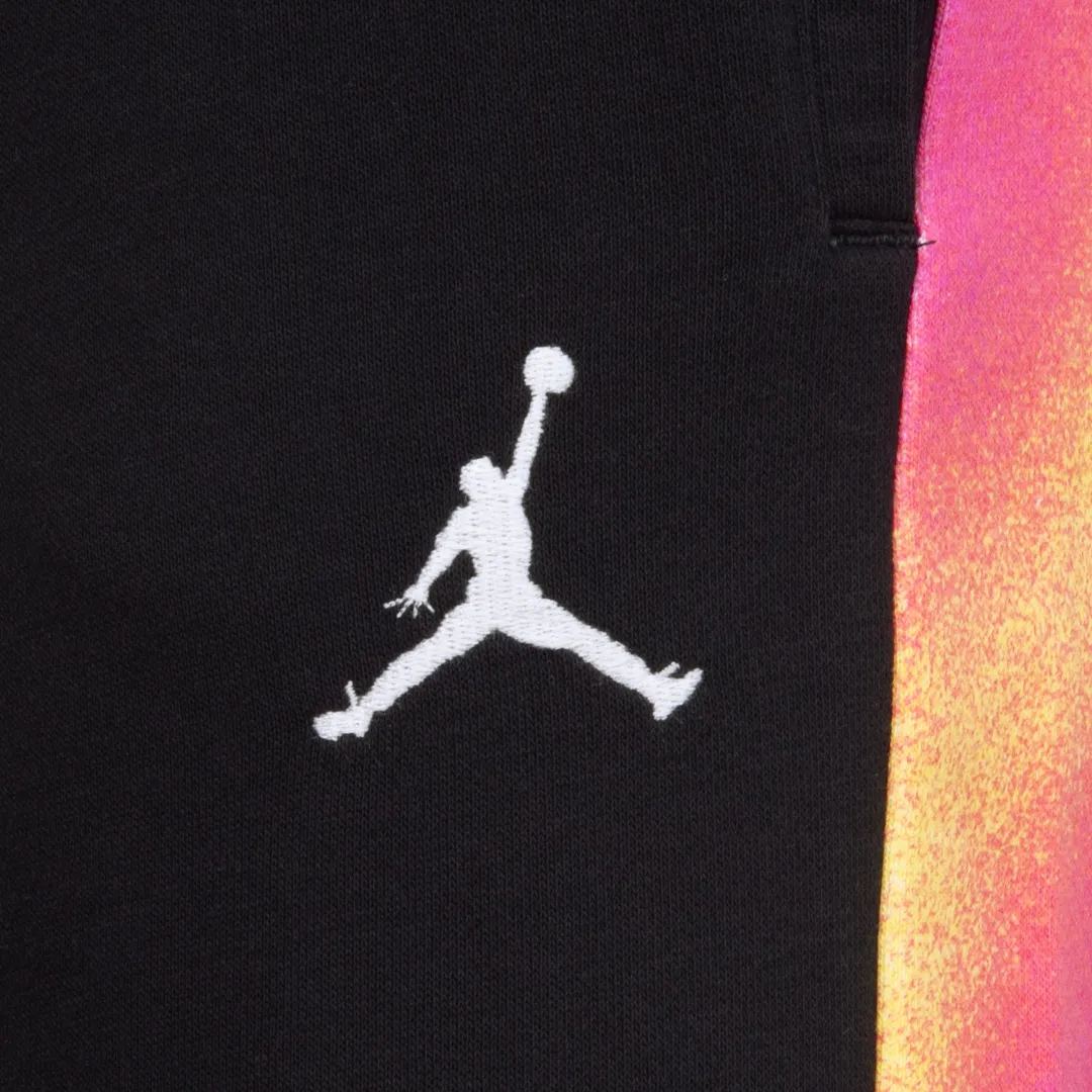 Jordan Lemonade Stand French Terry Pants Black (Big Kids)