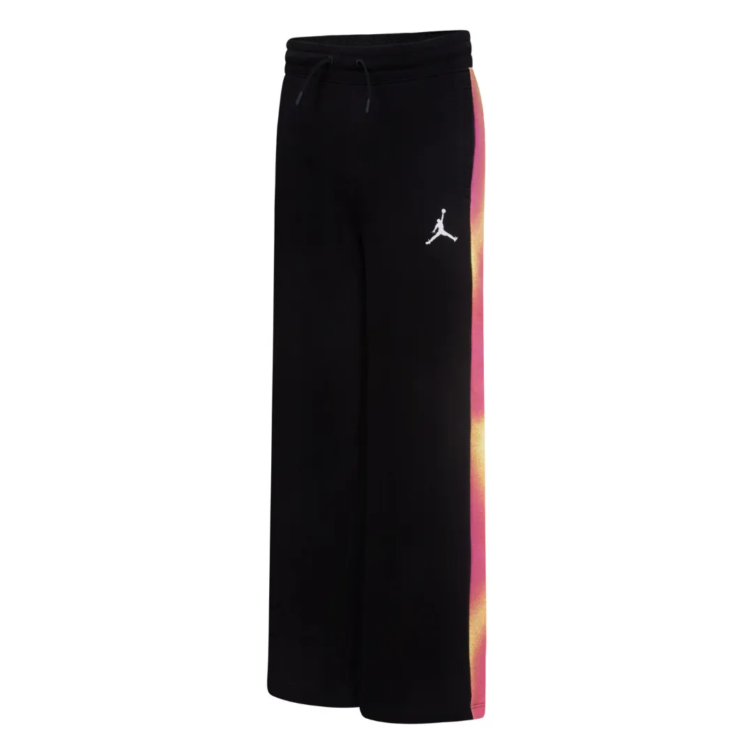 Jordan Lemonade Stand French Terry Pants Black (Big Kids)