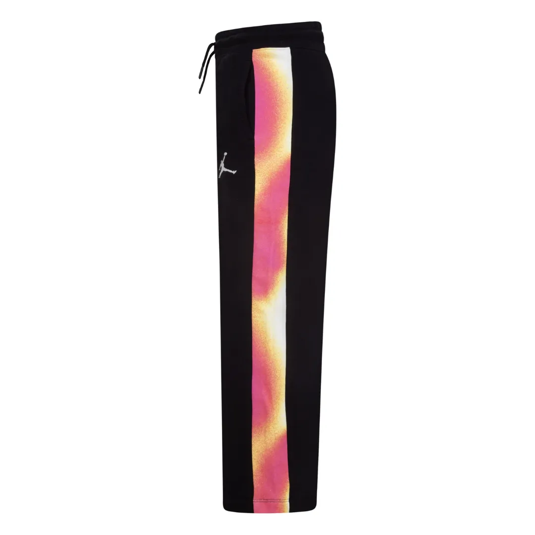 Jordan Lemonade Stand French Terry Pants Black (Big Kids)