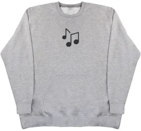 Music Note - Huge Oversized Hoodless Hoodie