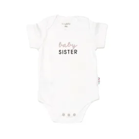 Organic Onesie: Baby Sister
