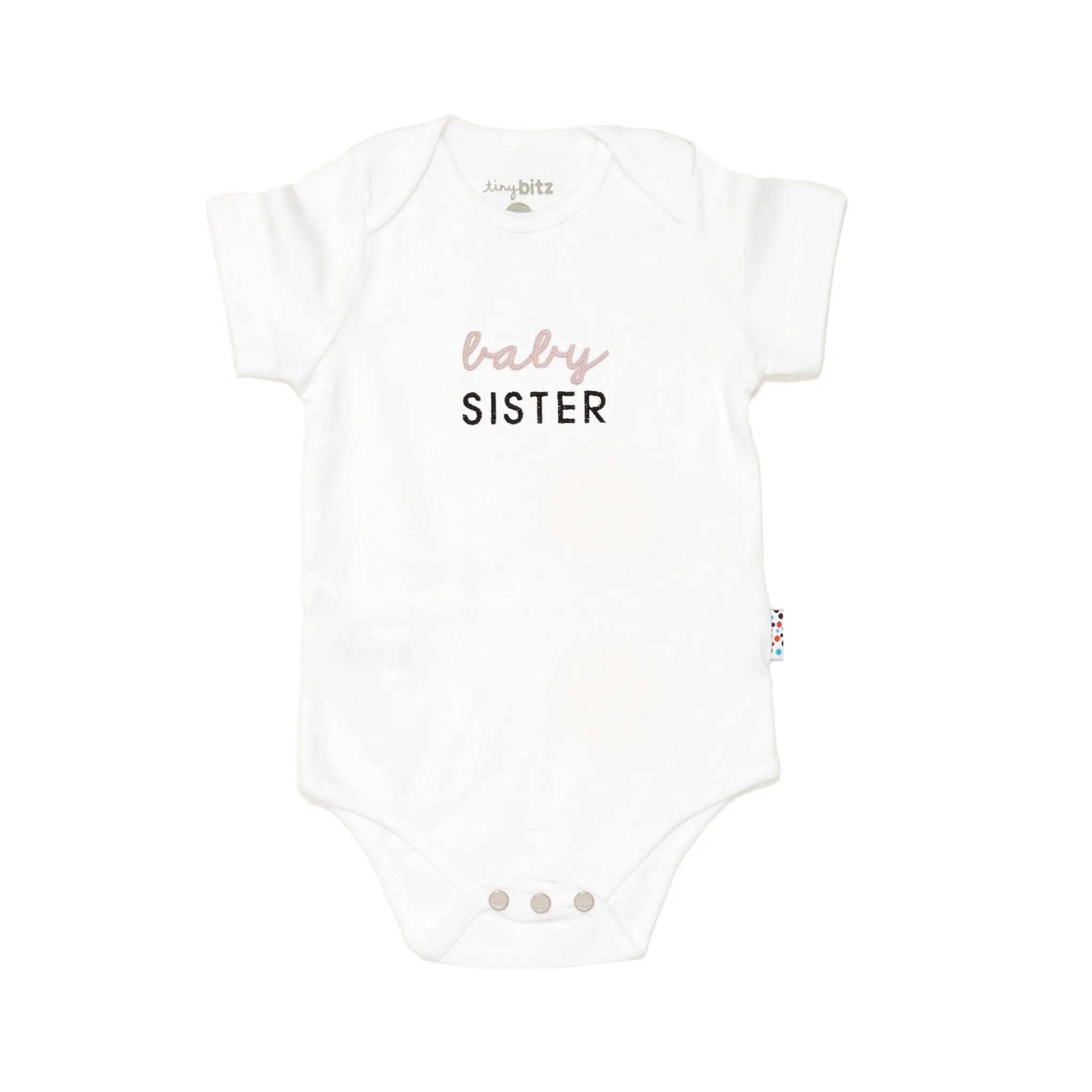 Organic Onesie: Baby Sister