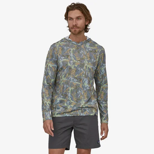 Patagonia Cap Cool Daily Graphic Relaxed Hoody-Lands and Waters: Light Plume Grey