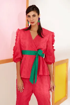 Pink Cosmos Blouse