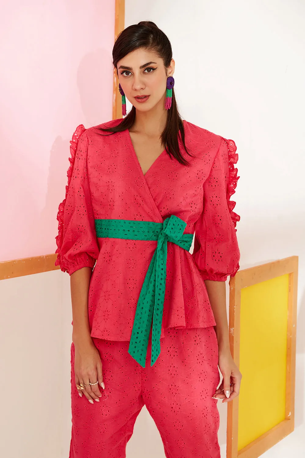 Pink Cosmos Blouse