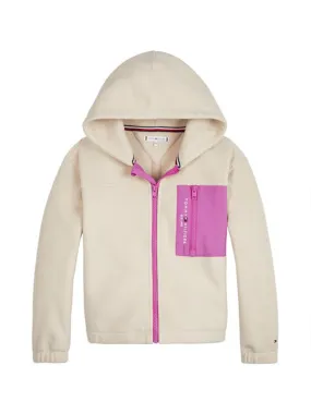 Soft Colourblock Zip