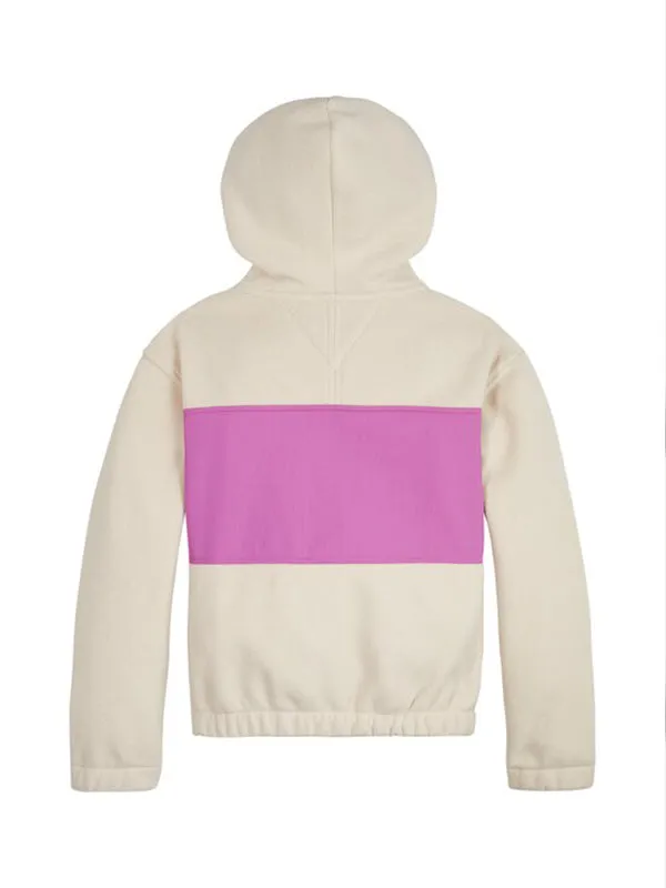 Soft Colourblock Zip