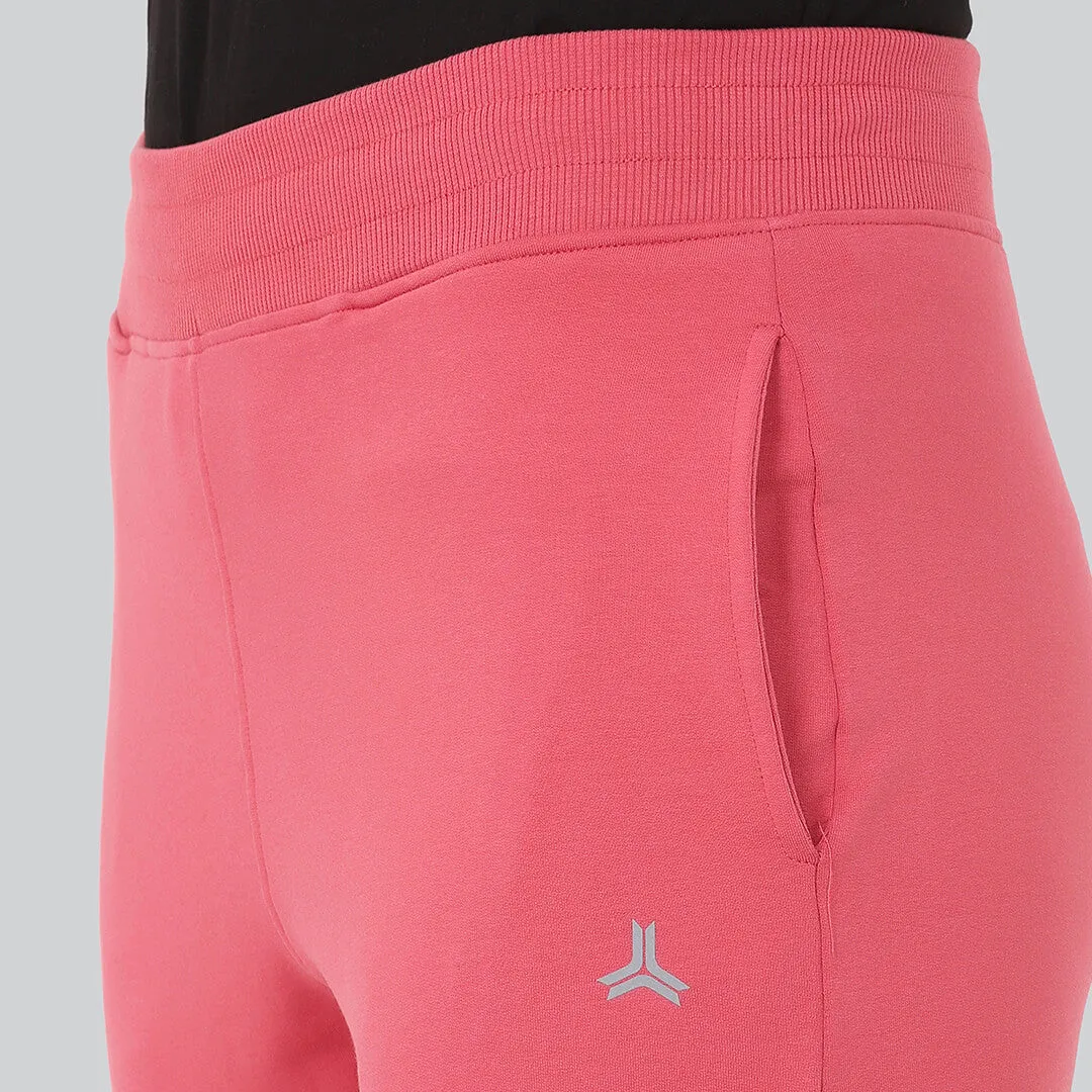 Straight Pants - Garnet Rose