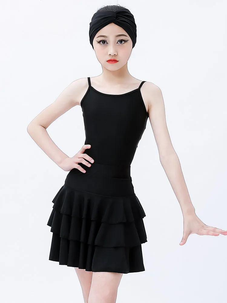 Summer Sling Latin Dance Suits Professional Training Clothes
