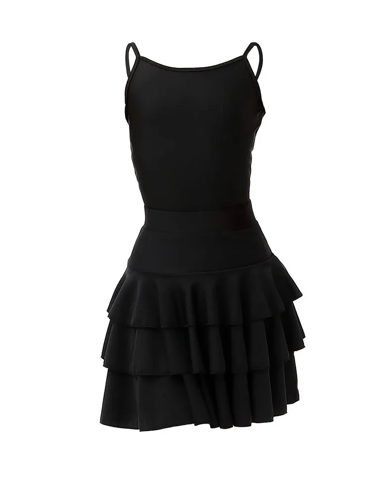 Summer Sling Latin Dance Suits Professional Training Clothes